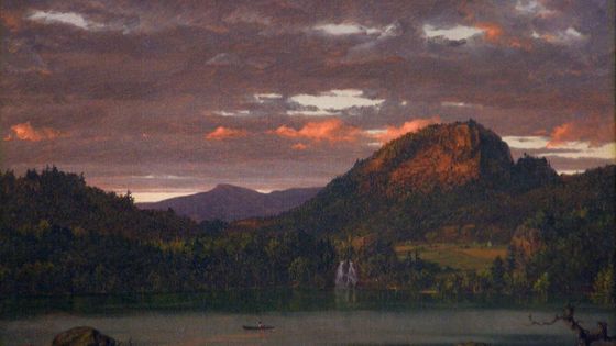 Paysage de montagne (peinture, domaine public)