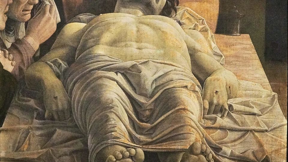 Déploration du Christ, Andrea Mantegna (domaine public)