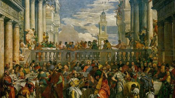 Les Noces de Cana, Paolo Veronese (domaine public)